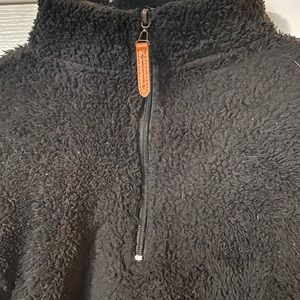 Black Sherpa Sweater
